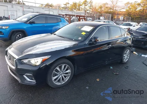 2017 Infiniti Q50 3.0T Premium from USA, damaged, VIN JN1EV7AP1HM737369